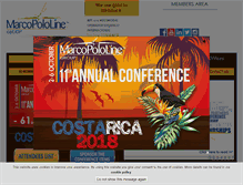 Tablet Screenshot of marcopololine.com